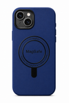 iPhone 14 Leather MagSafe Case Shockproof Cover