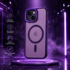 iPhone 15 Matte Translucent MagSafe Magnetic Case