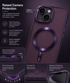 iPhone 15 Plus MagSafe Case Shockproof Camera Cover