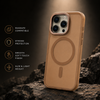 iPhone 14 Pro Max Matte Translucent MagSafe Magnetic Case