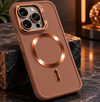 For iPhone 16 Pro Purple MagSafe Bracket Case Camera Lens Cover