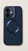 For iPhone 17 Pro Blue MagSafe Bracket Case Camera Lens Cover