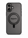 iPhone 16 Plus Leather MagSafe Case Shockproof Cover