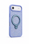 iPhone 17 Air Rhinestone MagSafe Phone Case Cover Blue