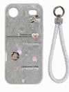 iPhone 17 Air Heart Case With Strap Lanyard Cover