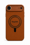 iPhone 17 Air Leather MagSafe Case Shockproof Cover