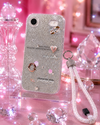 iPhone 17 Air Heart Case With Strap Lanyard Cover