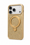 iPhone 17 Pro Rhinestone MagSafe Phone Case Cover Blue
