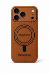 iPhone 17 Pro Leather MagSafe Case Shockproof Cover