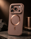 For iPhone 17 Pro Max Blue MagSafe Bracket Case Camera Lens Cover