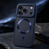 For iPhone 17 Pro Max Blue MagSafe Bracket Case Camera Lens Cover