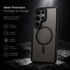 Samsung S23 Ultra Matte Translucent Magnetic Shockproof Case