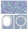 15 MagSafe Glitter Shockproof Phone Case For iPhone 15 Luxury Sparkle Cover