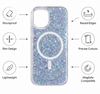 14 PRO MagSafe Glitter Shockproof Phone Case  For iPhone 14 Pro Luxury Sparkle Cover