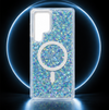 S23 ULTRA MagSafe Glitter Shockproof Phone Case For Samsung S23 Ultra Luxury Sparkle Cover