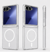 Clear MagSafe Case for Samsung Z Flip 7 Shockproof Cover
