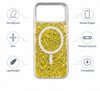 17 PRO MagSafe Glitter Shockproof Phone Case For iPhone 17 Pro Luxury Sparkle Cover