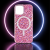 15 PLUS MagSafe Glitter Shockproof Phone Case For iPhone 15 Plus Luxury Sparkle Cover