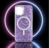 16 PRO MAX MagSafe Glitter Shockproof Phone Case For iPhone 16 Pro Max Luxury Sparkle Cover