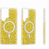 S23 ULTRA MagSafe Glitter Shockproof Phone Case For Samsung S23 Ultra Luxury Sparkle Cover