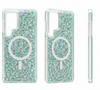 S23 ULTRA MagSafe Glitter Shockproof Phone Case For Samsung S23 Ultra Luxury Sparkle Cover