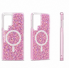S24 ULTRA MagSafe Glitter Shockproof Phone Case For Samsung S24 Ultra Luxury Sparkle Cover