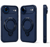 Translucent Navy Blue MagSafe Case for iPhone 17 Air Cover