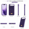 Purple rhinestone case for iPhone 17 Air - view 2
